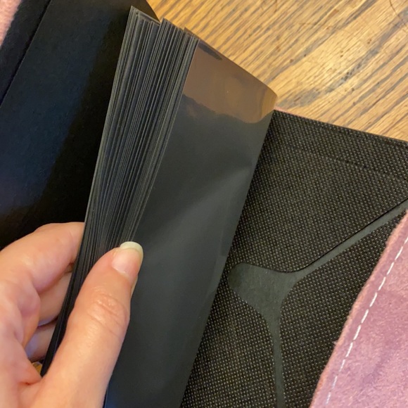 Vintage Y2K Pink Suede Magnetic Snap Photo Album Picture Book Keepsake Memories - Picture 6 of 8